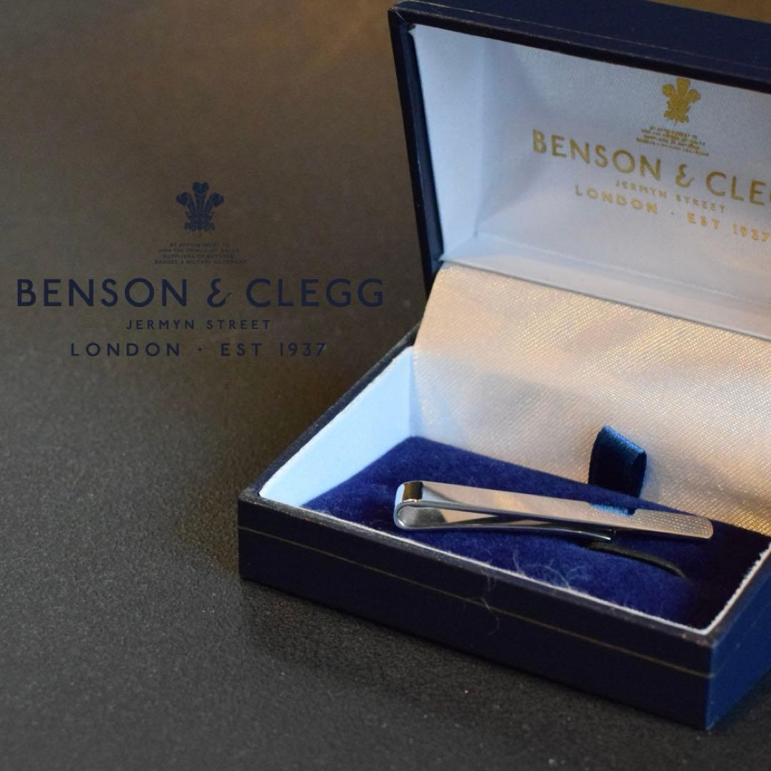 BENSON & CLEGG ネクタイピン 専用ボックス付き