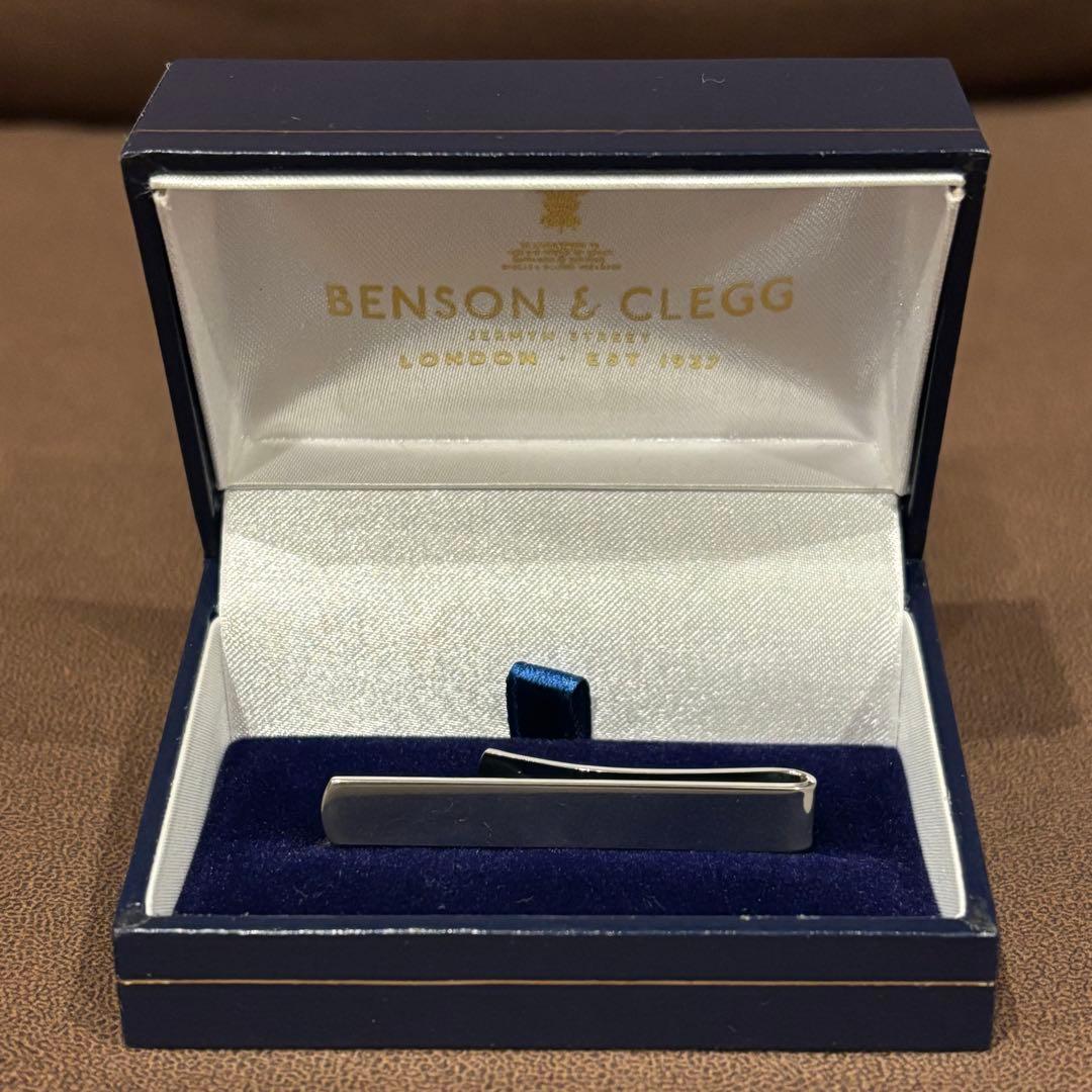 BENSON & CLEGG ネクタイピン 専用ボックス付き