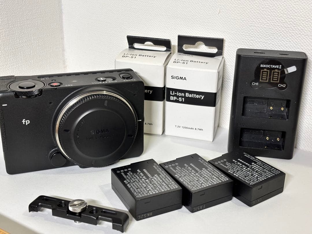 SIGMA fp +その他付属品