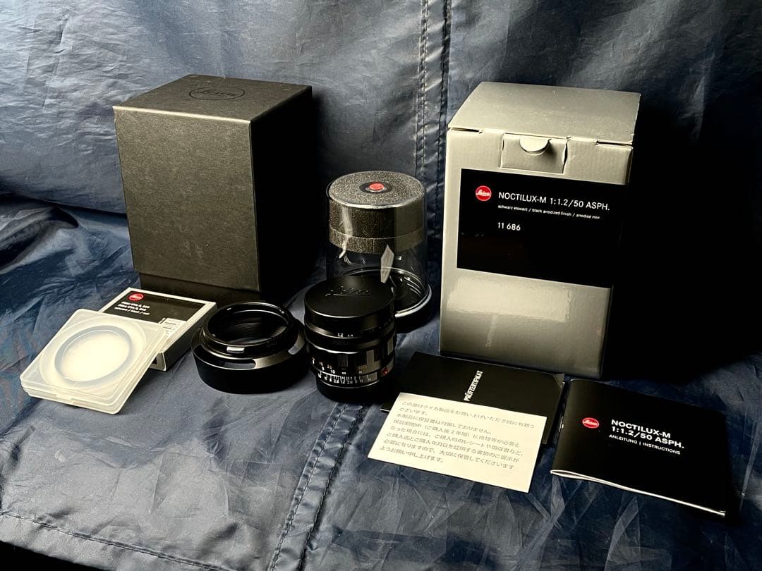 ライカ Leica 50mm f1.2 ノクチルックス Noctilux-M
