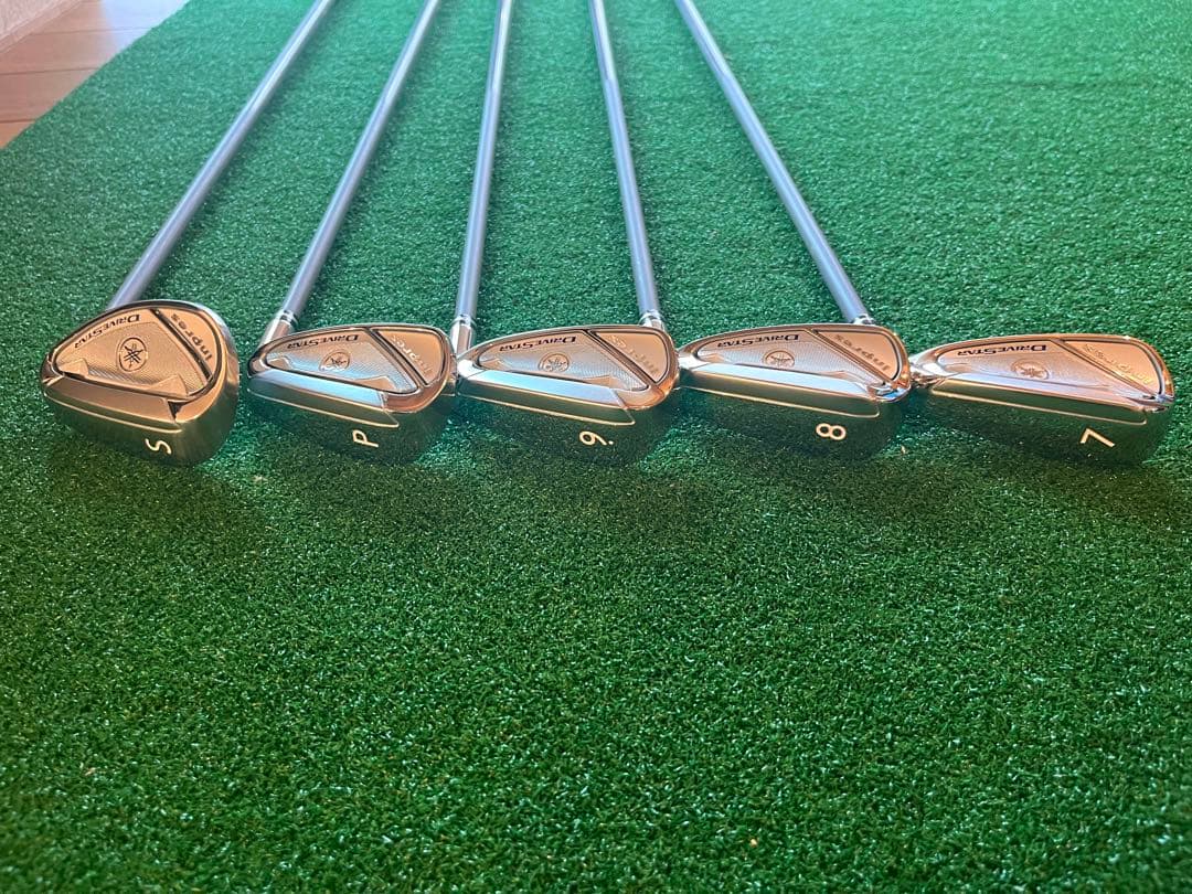 レディースアイアン　ヤマハ インプレス ドライブスター　アイアンセット 5本