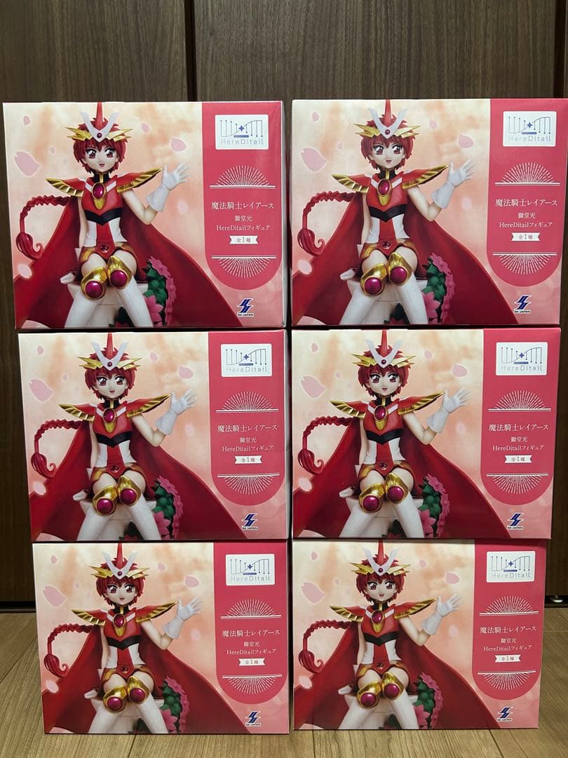 魔法騎士レイアース 獅堂光 HereDitail フィギュア　6点