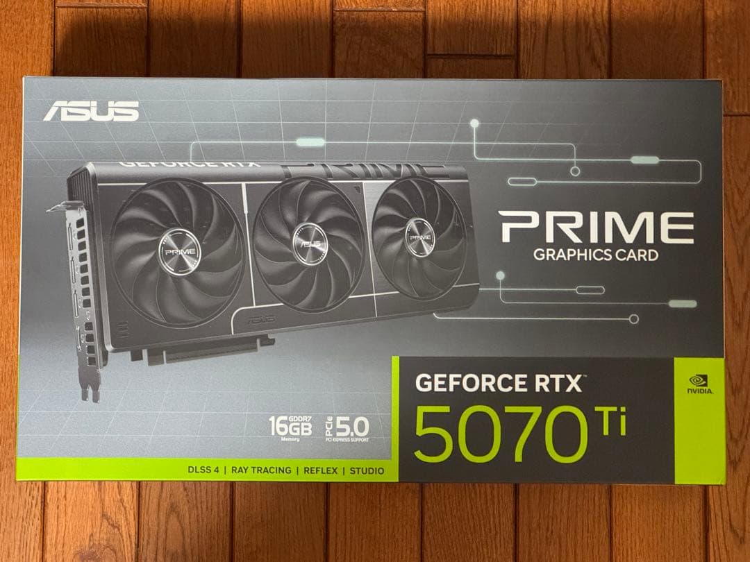 RTX 5070Ti PRIME-RTX5070TI-16G(未開封)