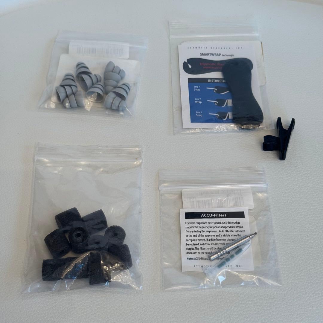 ETYMOTIC RESEARCH ER4P 赤青モデル 中古品 イヤホン