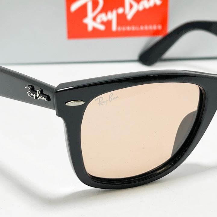 ケースなし割引特価【RB2140F-6014B】レイバン　サングラス　オレンジ