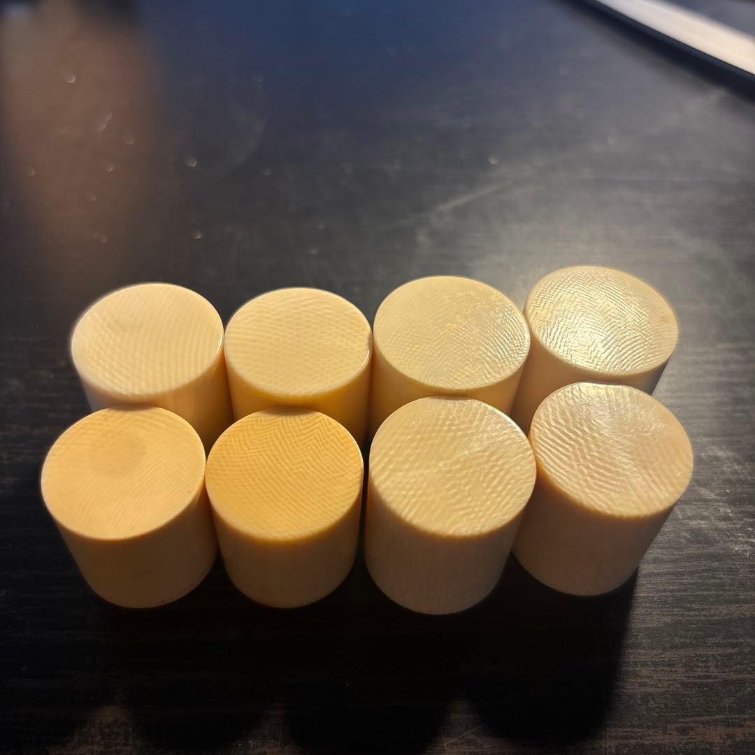 天然素材　軸先 軸頭　4セット　152g