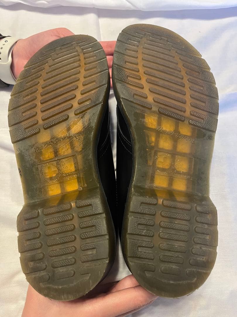 Dr. Martens ブラック レースアップシューズ　24.5cm