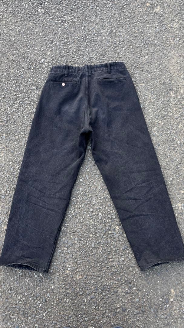 直営 松本店限定 25AW COMOLI Denim work pants 2