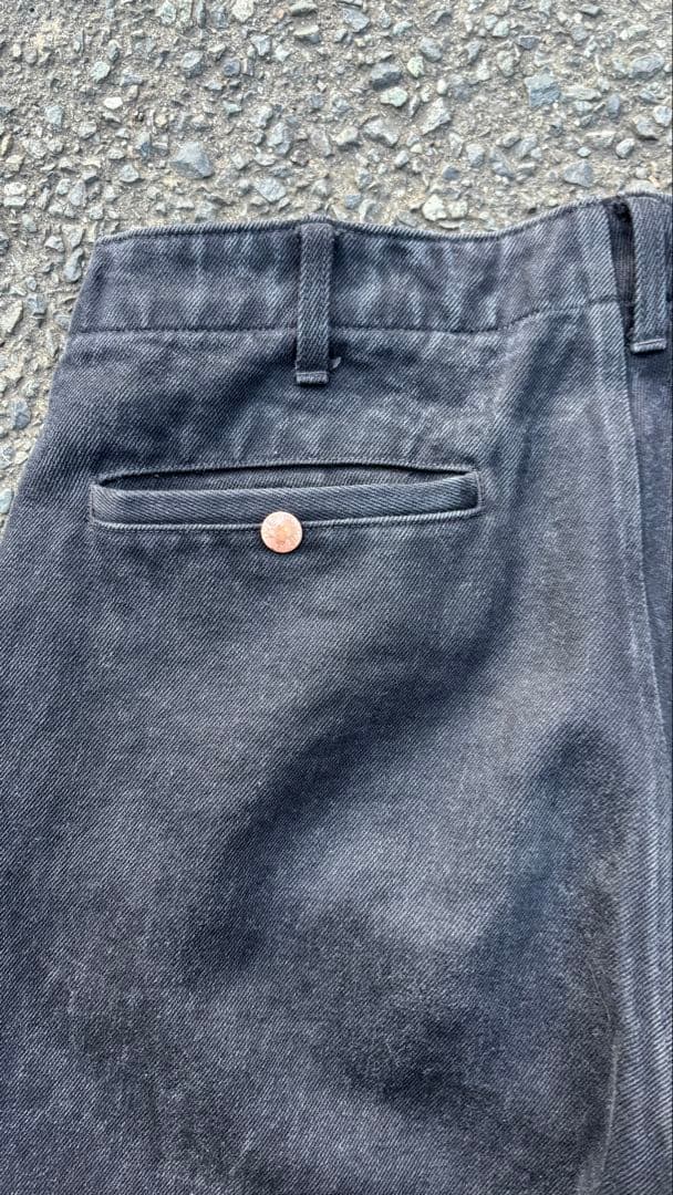 直営 松本店限定 25AW COMOLI Denim work pants 2