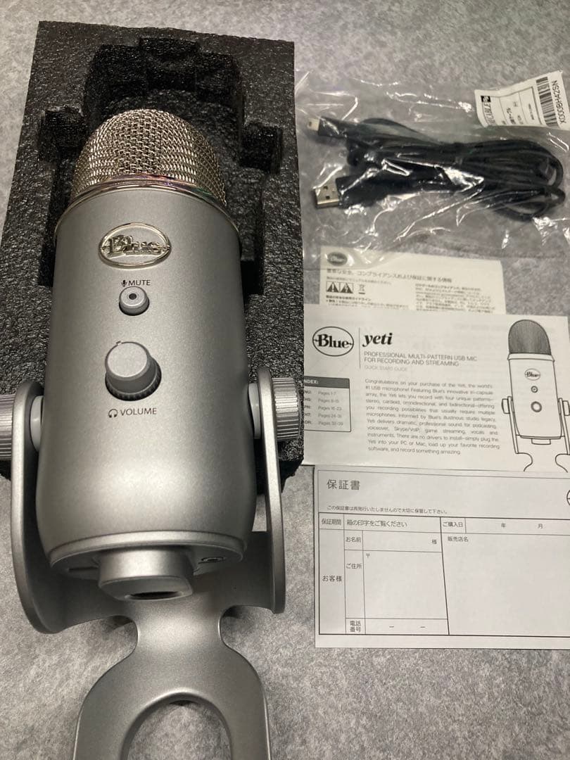 Blue Yeti イエティ USBコンデンサーマイク BM400S