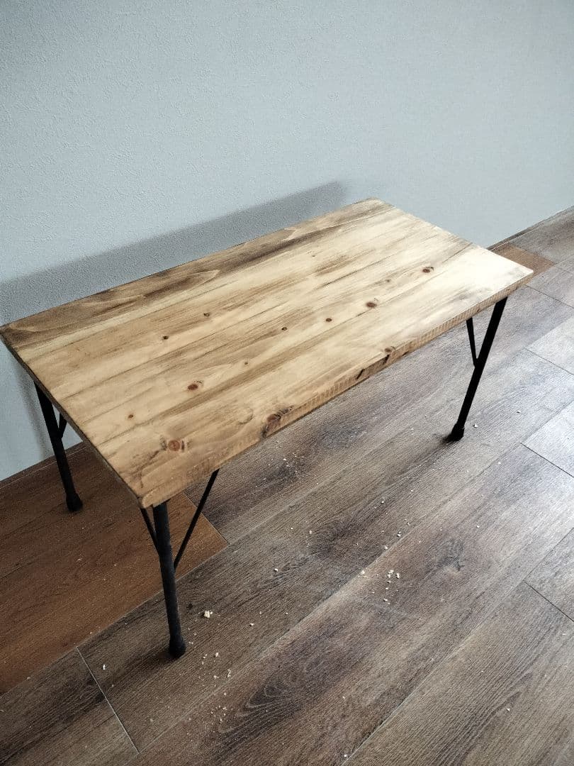 kamemasa　アンティーク　ローテーブル　天然木　センターテーブル