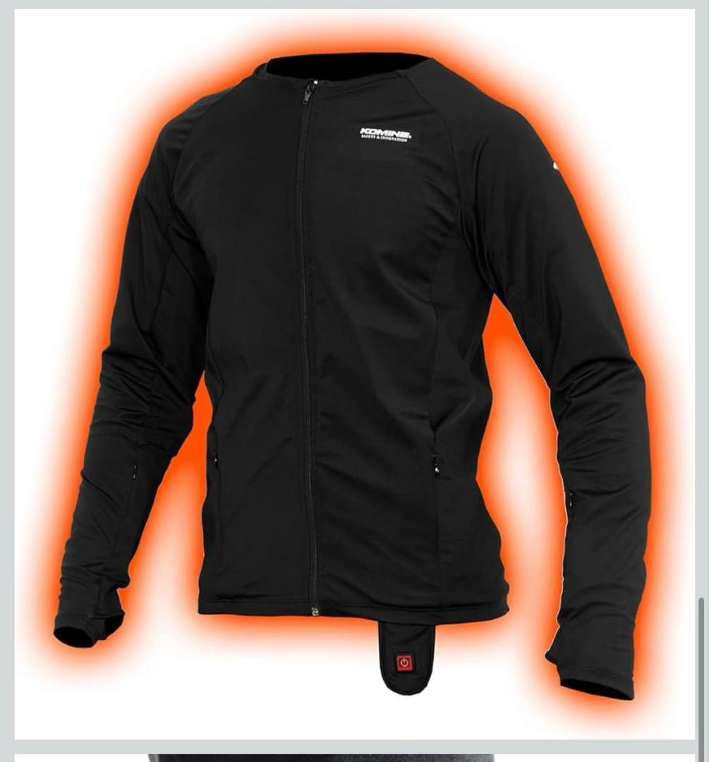 コミネ　電熱ウェア　ストレッチ　ミドルインナーウェア　EK-317