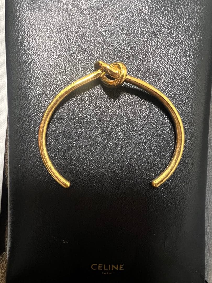 CELINE ノット エクストラシンブレスレット