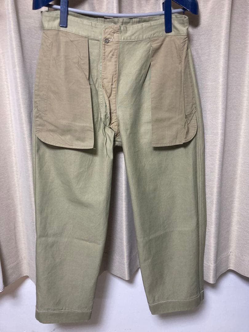 フランス軍　チノパン　m52 後期　ミリタリー　ヴィンテージ 古着