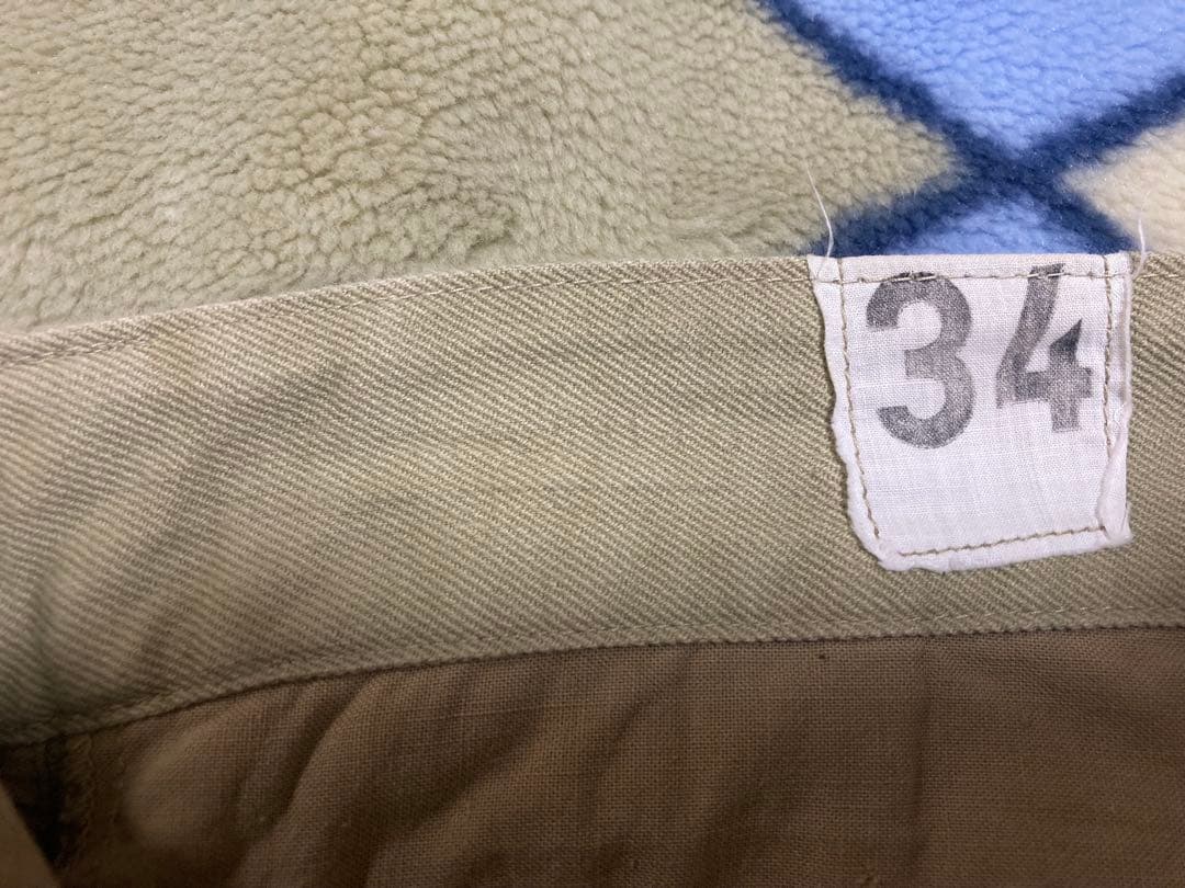 フランス軍　チノパン　m52 後期　ミリタリー　ヴィンテージ 古着