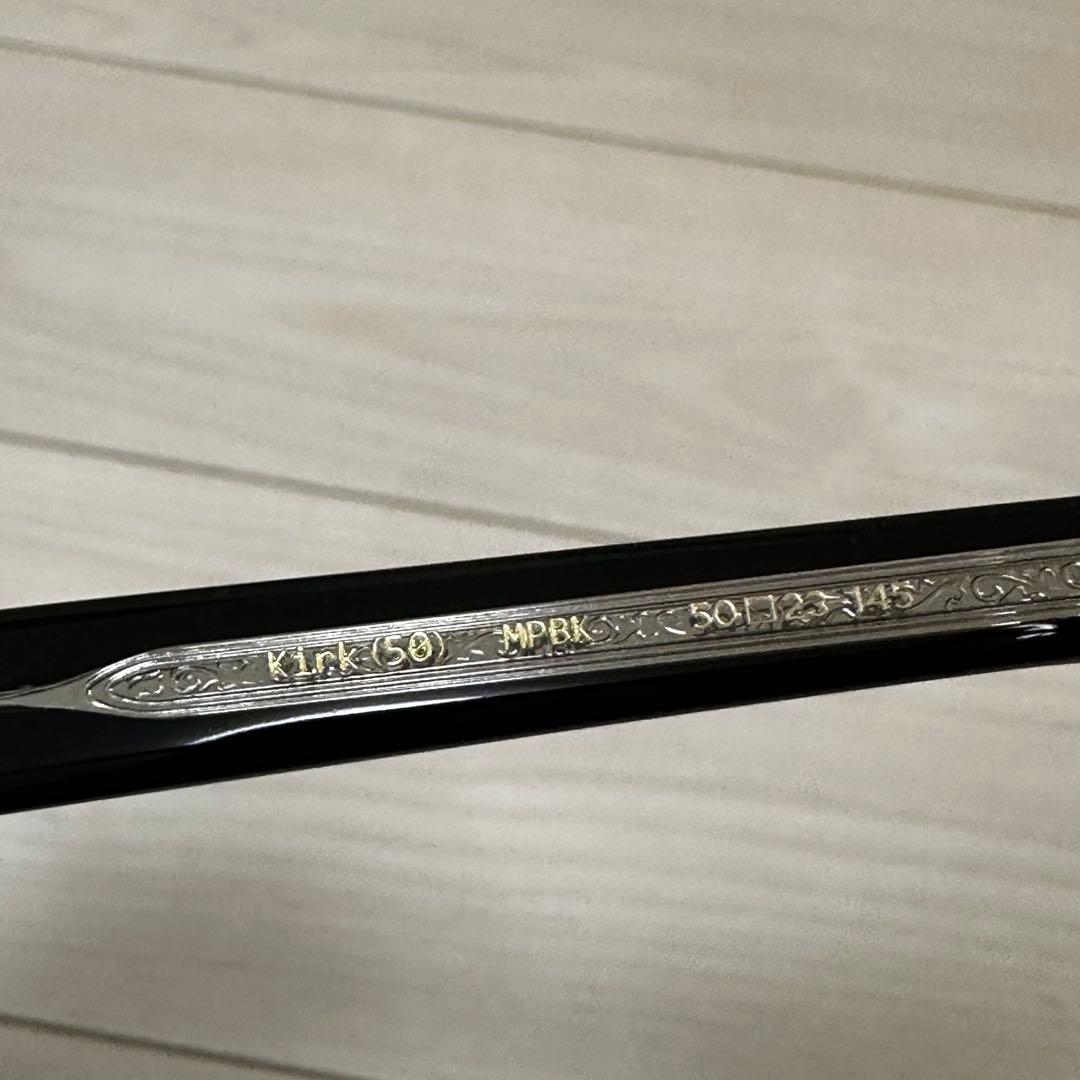 美品　EYEVAN アイヴァン　カーク　kirk（50）MPBK サングラス