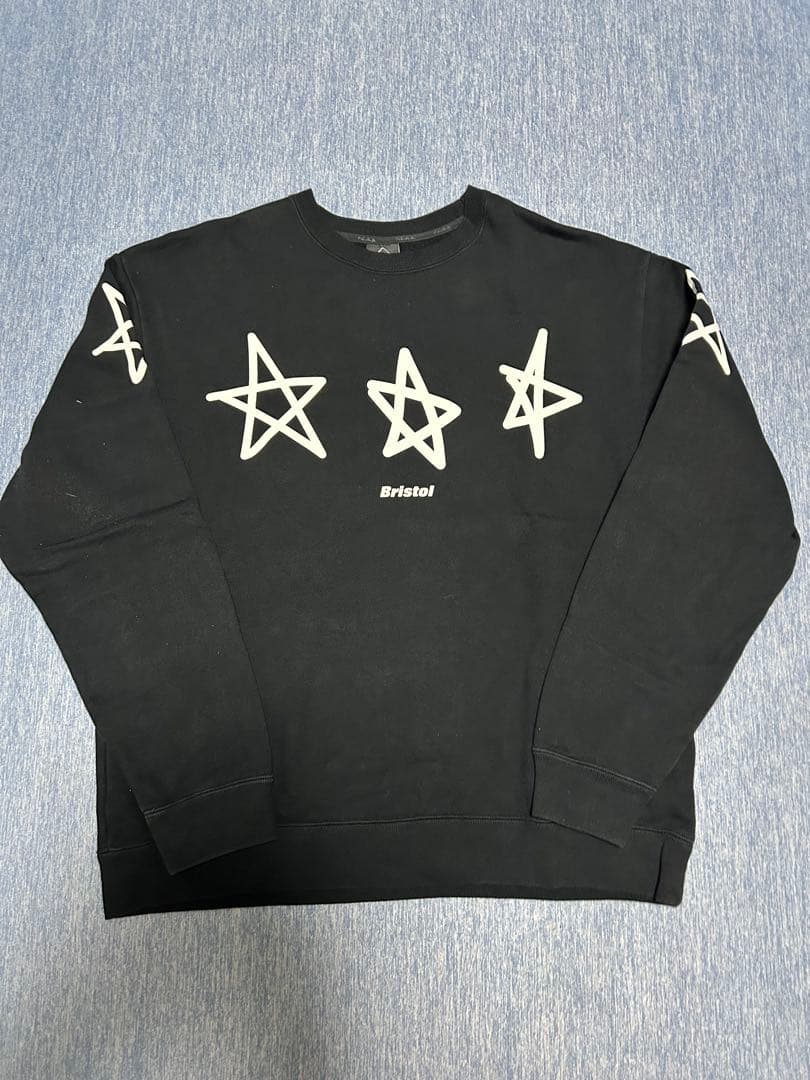 F.C.Real Bristol STAR CREWNECK SWEATサイズL