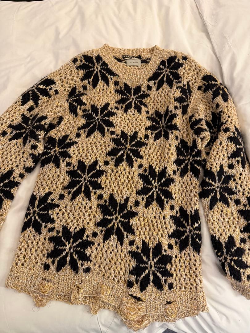 い*う様 bed.j.w ford ニット24aw