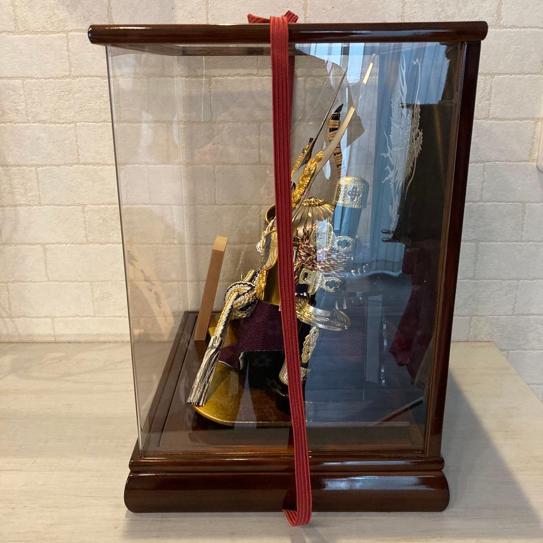 美品　五月人形　兜飾り　こどもの日　音楽CD付き