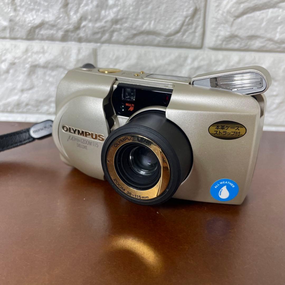 【完動 美品】OLYMPUS μ [mju:] ZOOM 115 DELUXE