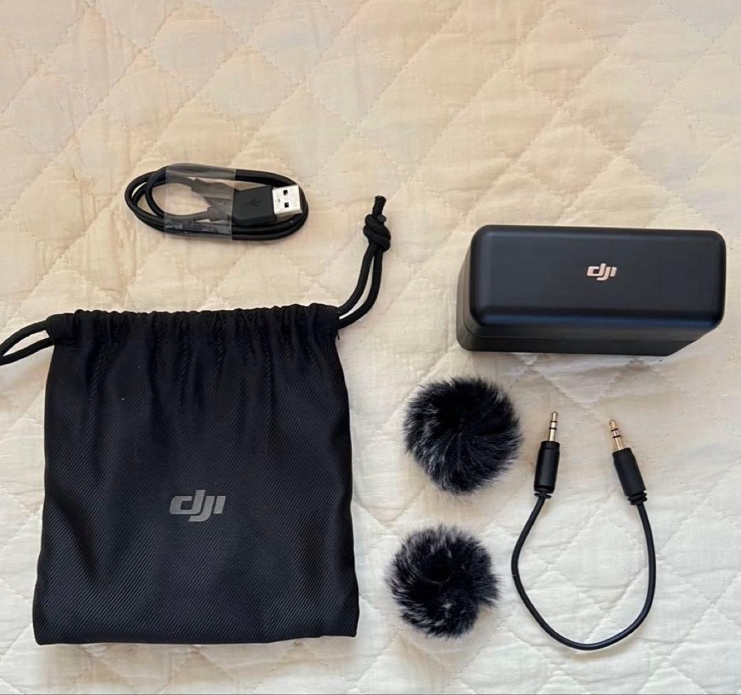 DJI Mic（第一世代）ワイヤレスマイクセット／動作良好・美品