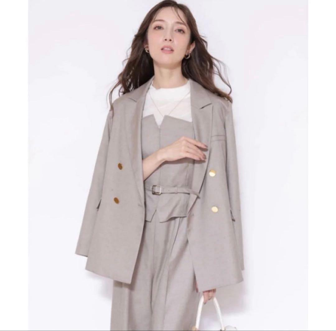 Apuweiser-riche ダブルテーラージャケット サイズ2