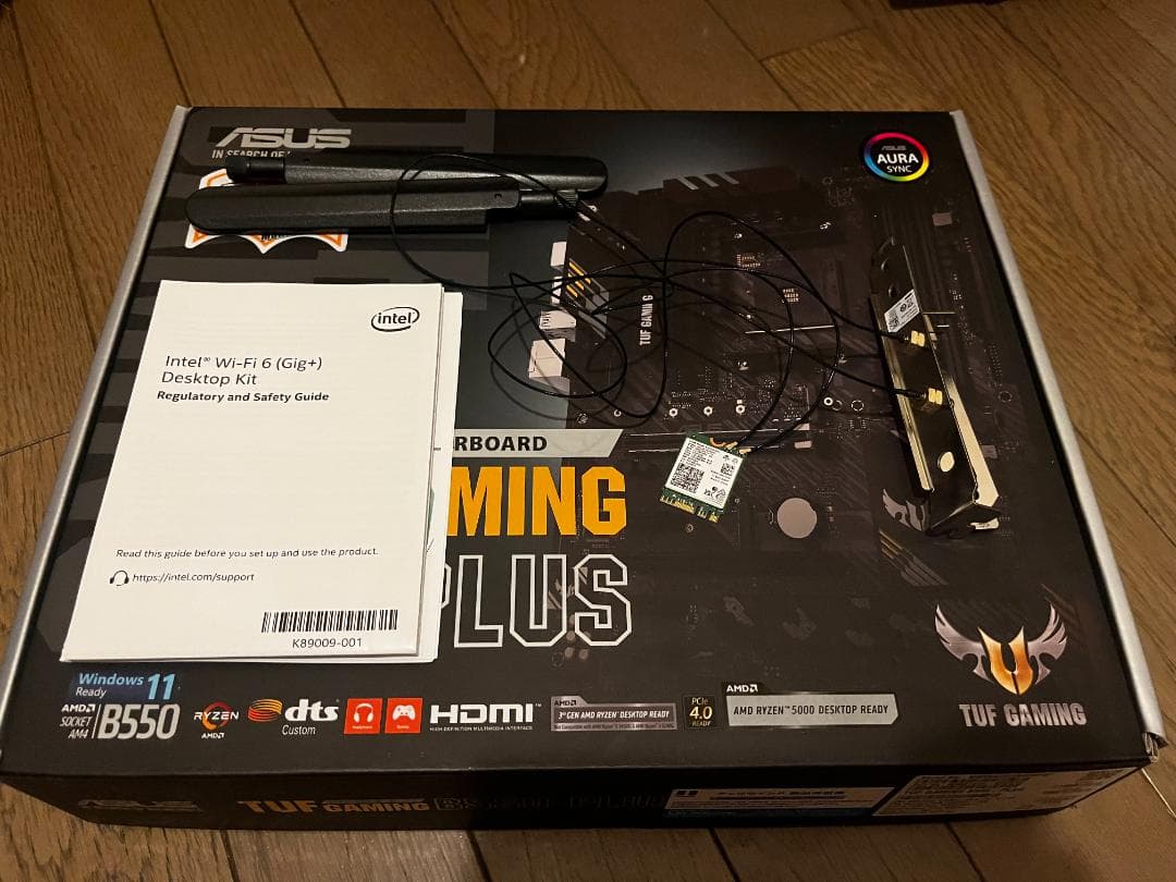 [WiFiセット] ASUS TUF GAMING B550-PLUS