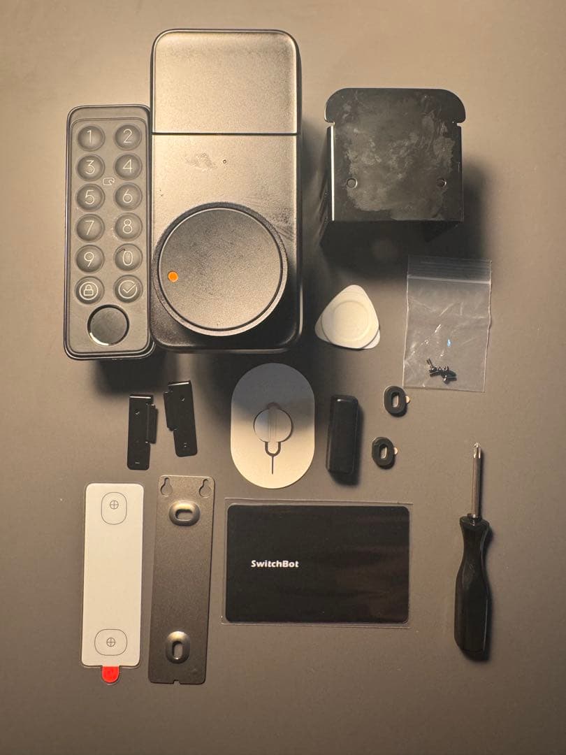 スイッチボットロックプロ　指紋認証パッド