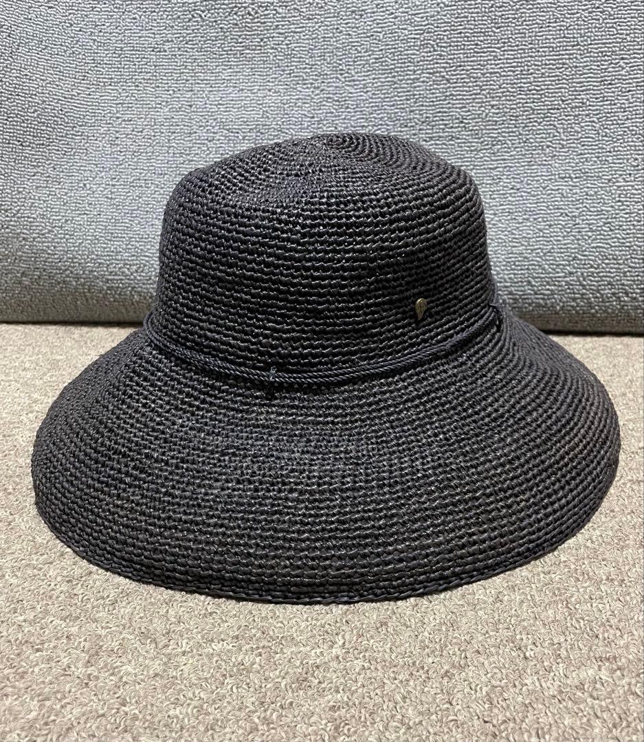 HELEN KAMINSKI ヘレンカミンスキー 麦わら帽子 ラフィア つばひろ