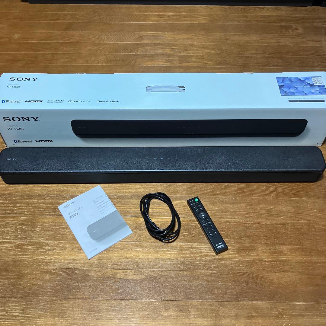 SONY サウンドバー HT-S100F 美品 （2025年製）