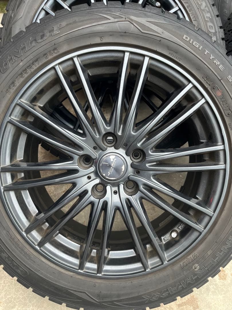 【2025年まで】ヴェゼル スタッドレスタイヤ＆ホイールセット