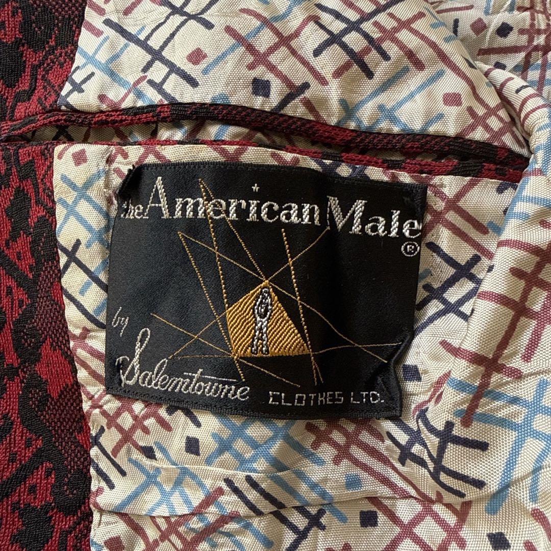 専用 American Male 70s ジャガード刺繍 テーラードジャケット