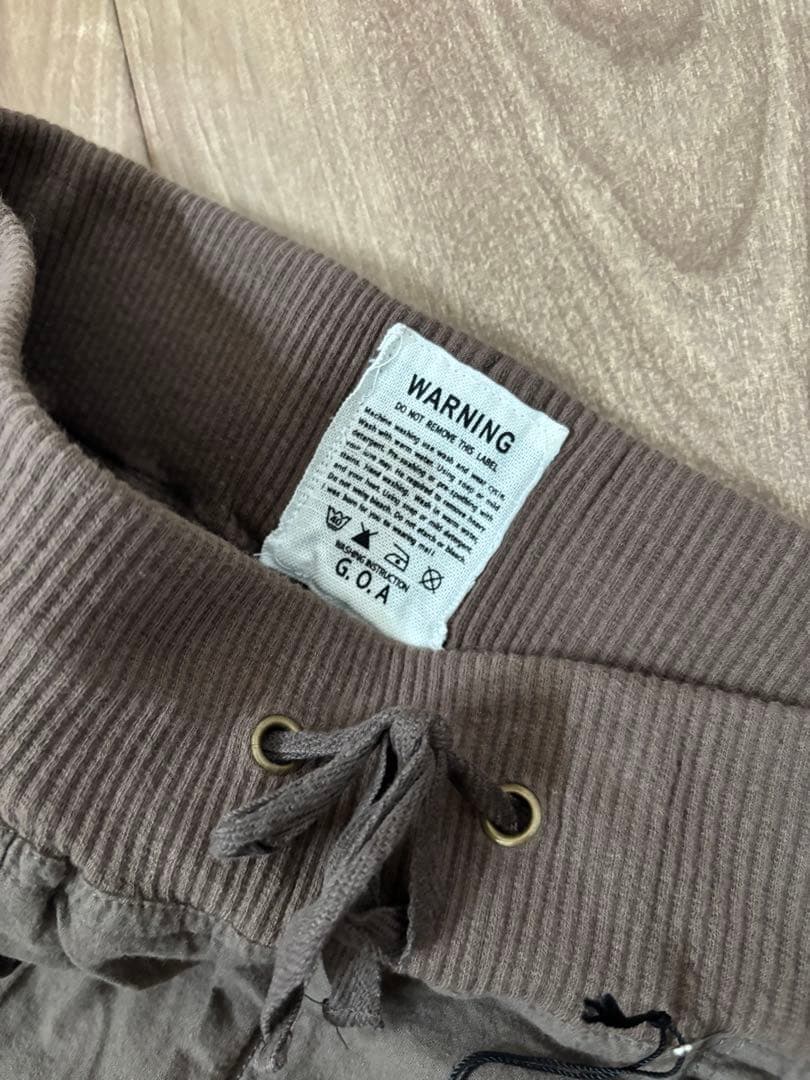 goa ゴア カーゴパンツ 試着のみ新品