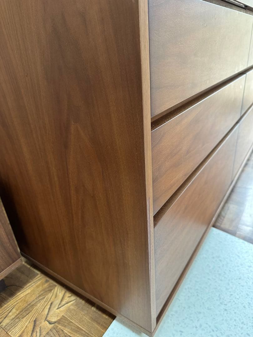 アクタス ACTUS ウォールナット チェスト 4段8杯 ※i1※