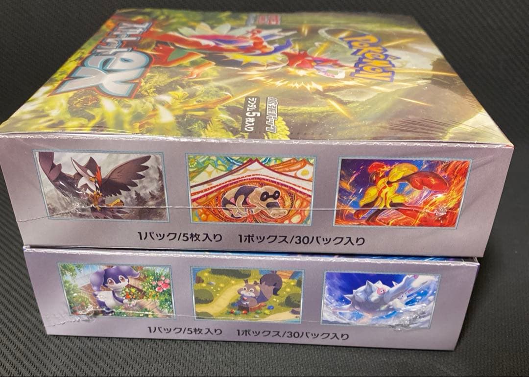 ポケモンカード　スカーレットex バイオレットex 未開封シュリンク付き　box
