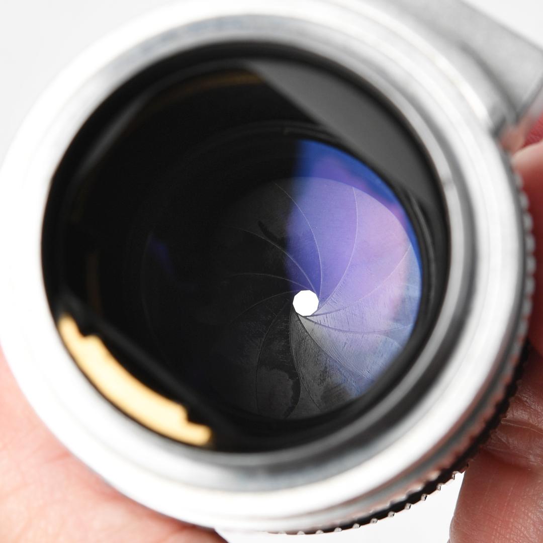 Nikon NIKKOR-Q 13.5cm f3.5 L39マウント 撮影画像有