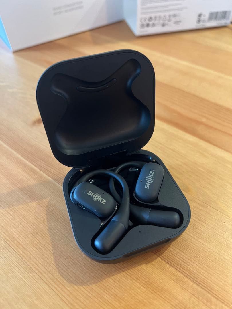 SHOKZ オープンフィット　ワイヤレス ブラック