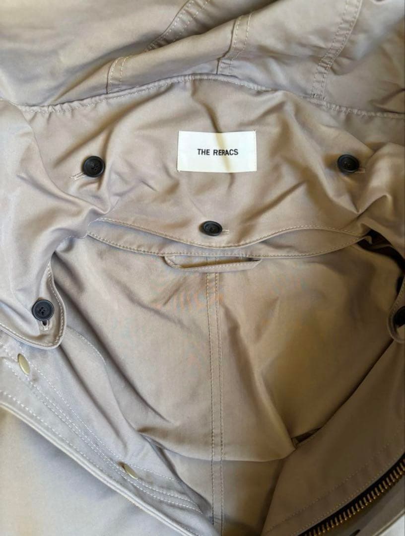 くまこ【別注】THE RERACSドロップショルダー モッズコート　34