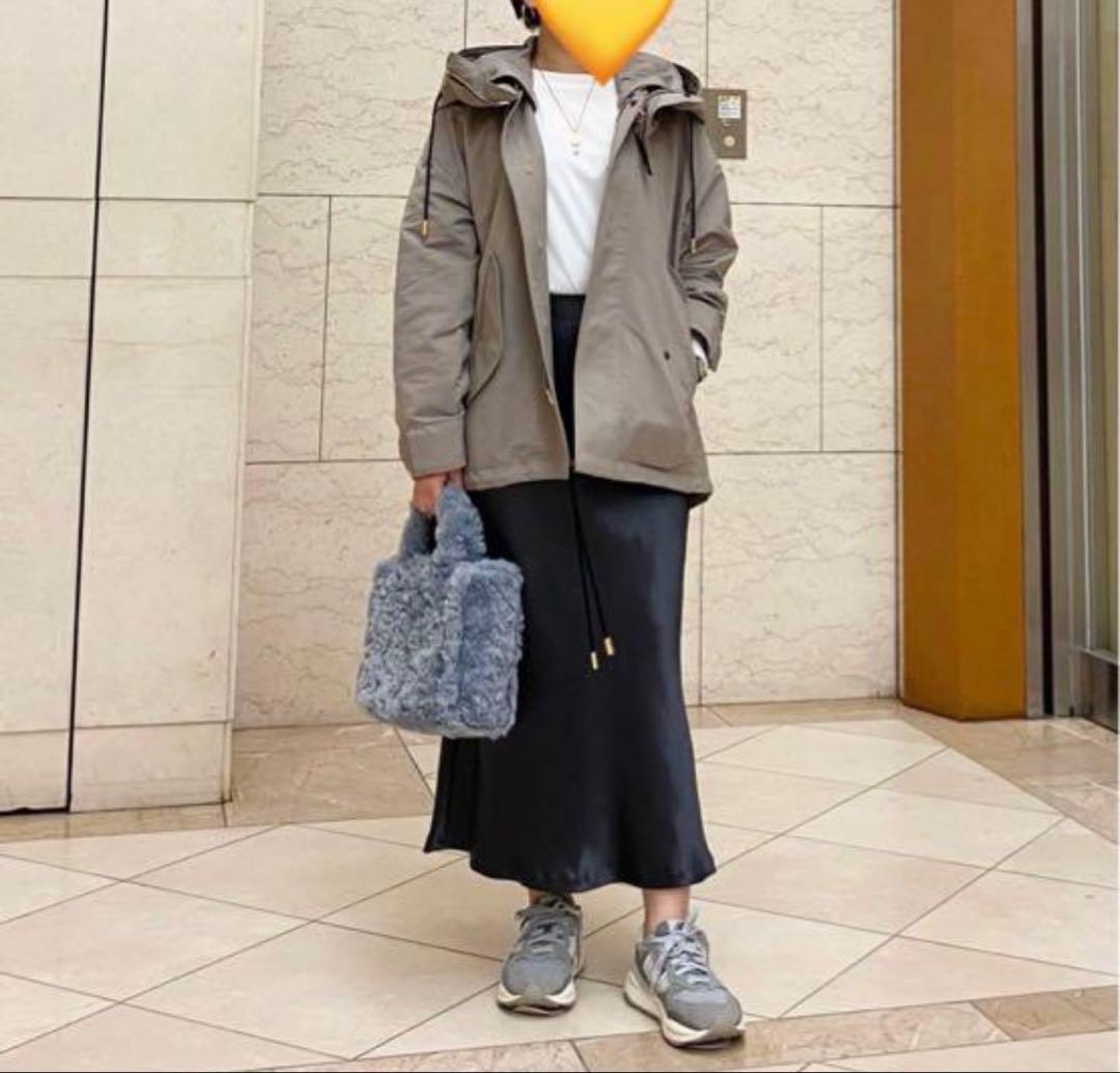 くまこ【別注】THE RERACSドロップショルダー モッズコート　34