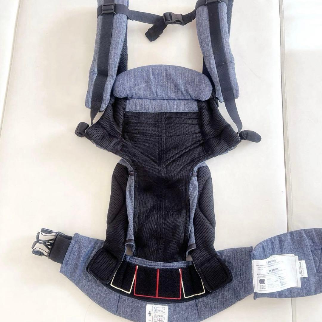 新品未使用級 エルゴベビー オムニ360 クールエアー デニムカラー 日本限定品