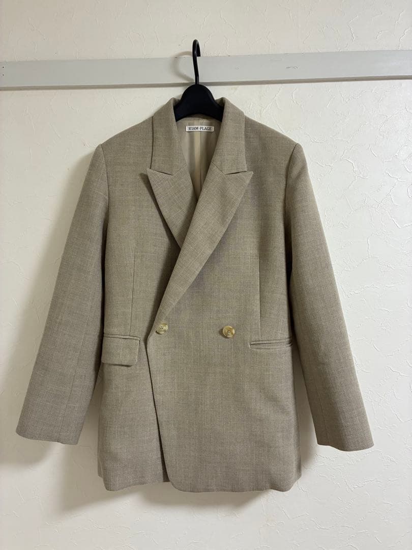 【Plage】R’IAM OXテーラードジャケット