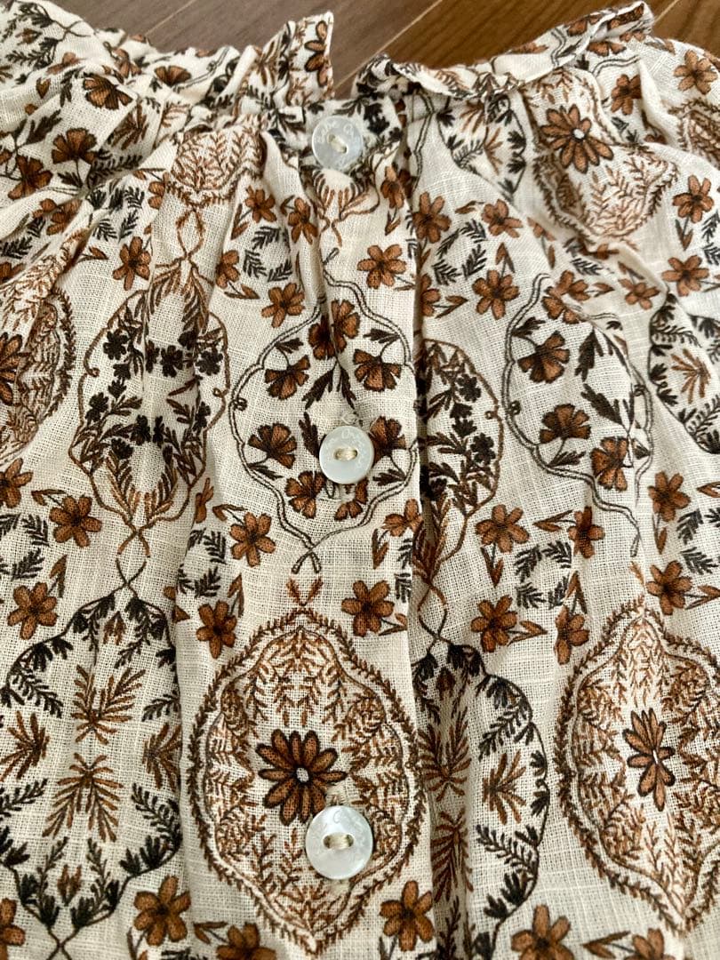 も*ん様 Bebe Organic ブラウス 3Y