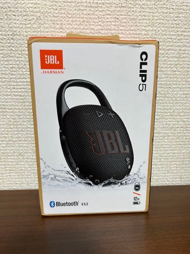 JBL CLIP5 Bluetoothスピーカー ブラック