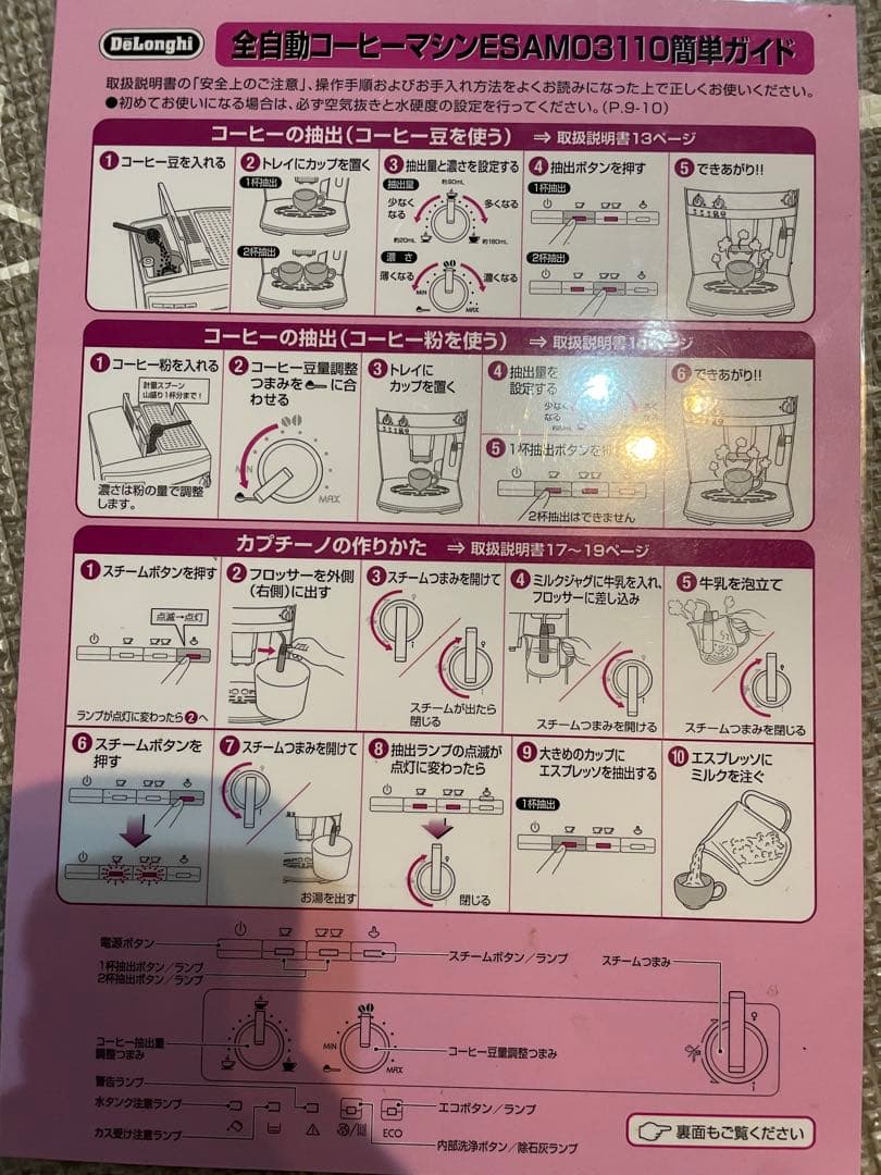 【本日限定】DeLonghi デロンギ　エスプレッソマシン