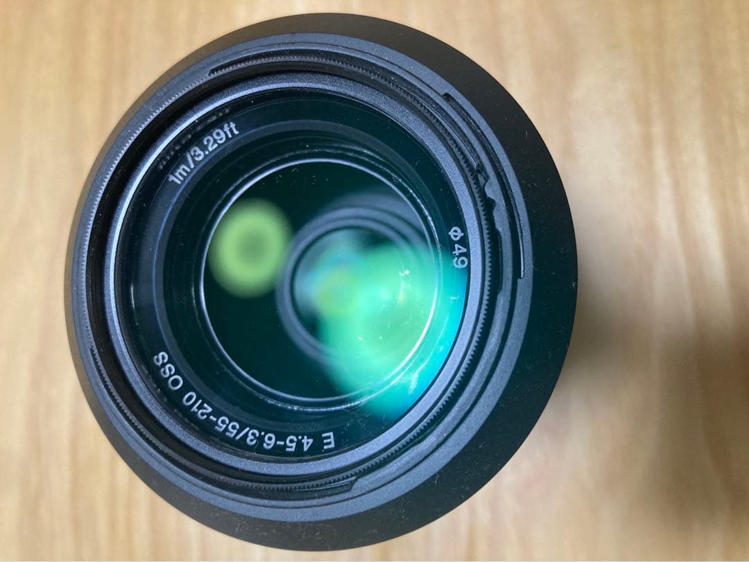 SONYソニーSEL55210 望遠ズーム前後キャップ付き