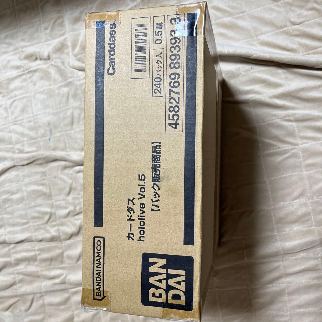 【新品未開封】カードダス hololive Vol.5 カートン〔最安値〕