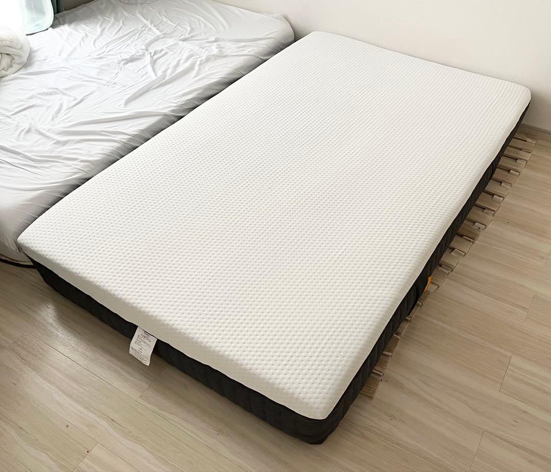 【美品】エマスリープ　マットレス V2 セミダブル　プロテクター付