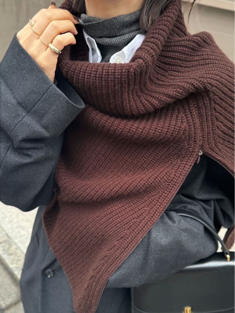 GOOD GRIEF! 　RIBBED KNIT SNOOD
