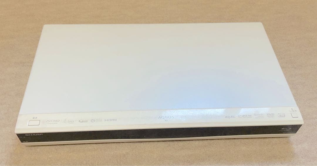 レコーダー SHARP AQUOS BD-W560SW 500GB