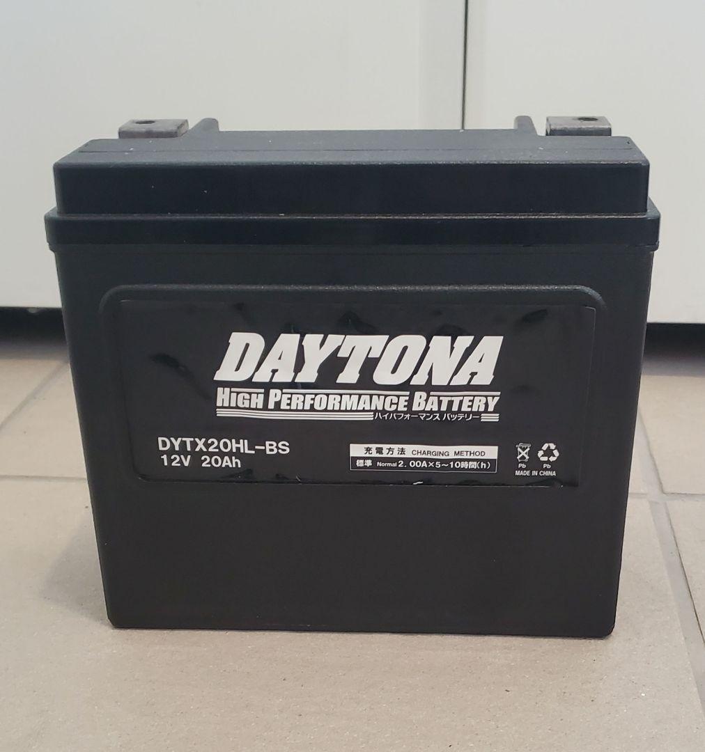 DAYTONA DTX20L-BS 12V 20Ah バッテリー